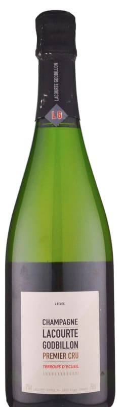 Champagne Lacourte Godbillon Terroirs d'Ecueil Brut Premier Cru Front Bottle Shot