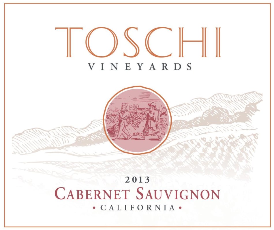 San Joaquin Wine Company Toschi Vineyards Cabernet Sauvignon 2013 Front Label