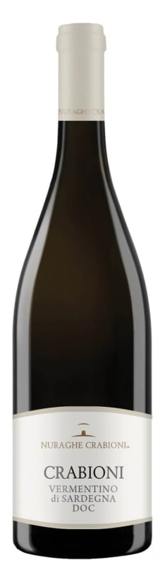 Nuraghe Crabioni Vermentino di Sardegna 2024 Front Bottle Shot