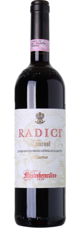 Mastroberardino Radici Taurasi Riserva 2017 Front Bottle Shot