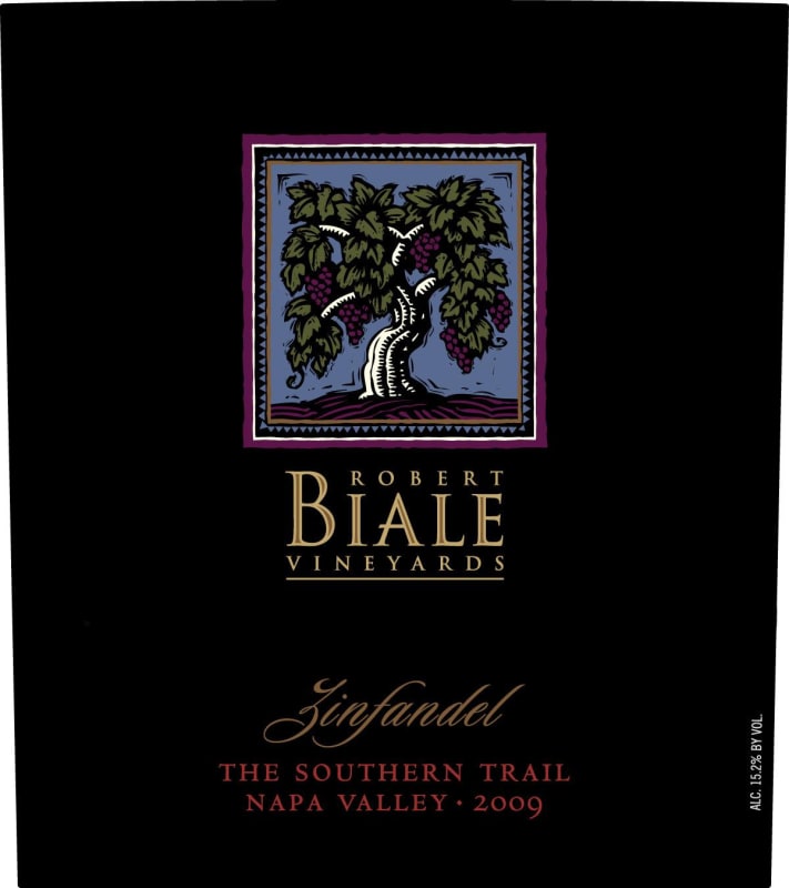 Robert Biale Vineyards The Southern Trail Zinfandel 2009 Front Label