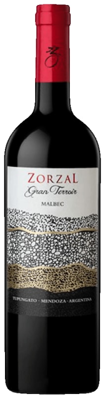 Zorzal Gran Terroir Malbec 2022 Front Bottle Shot