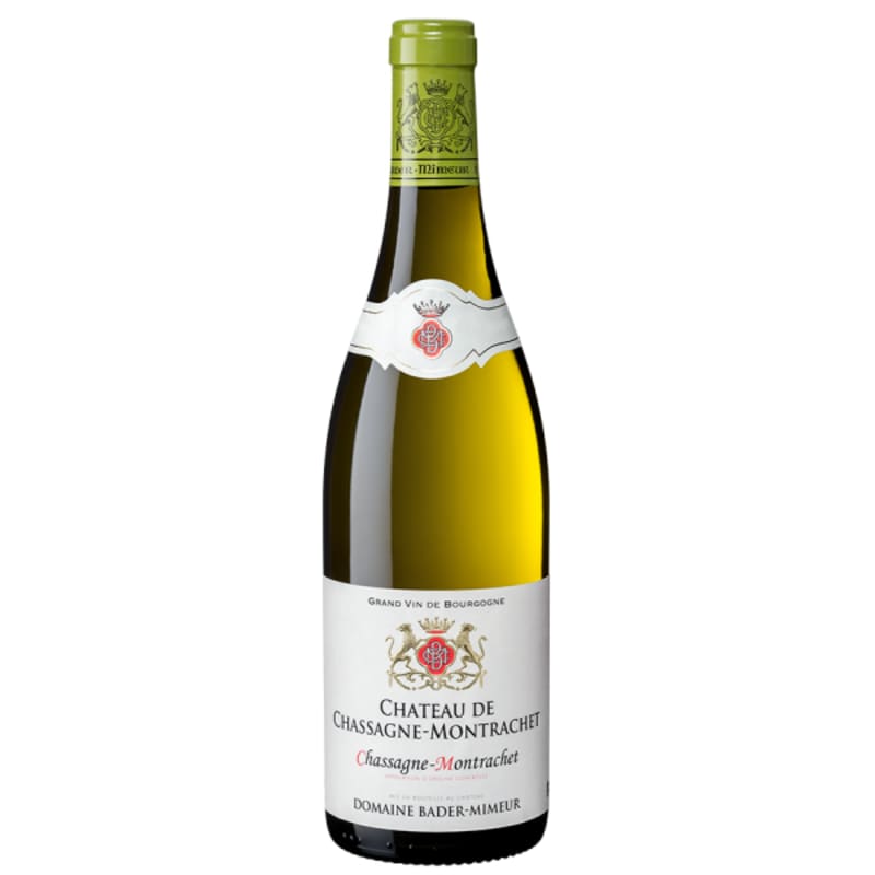 Bader-Mimeur Chassagne-Montrachet Chateau de Chassagne Montrachet Blanc 2020 Front Bottle Shot
