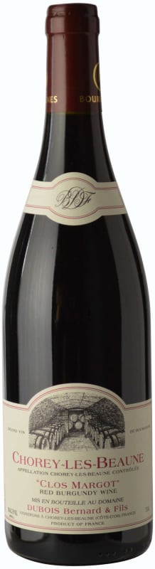 Domaine Bernard Dubois Chorey-les-Beaune Clos Margot 2018 Front Bottle Shot
