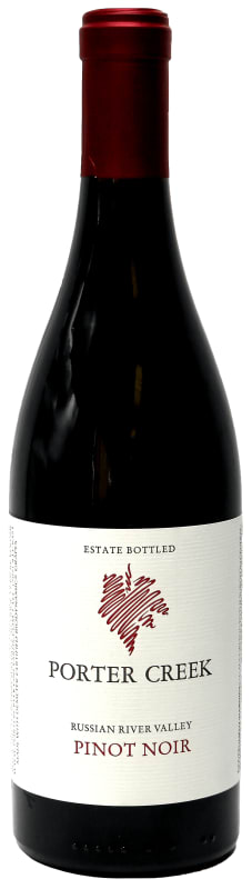 Porter Creek Russian River Estate Pinot Noir 2020 Front Bottle Shot