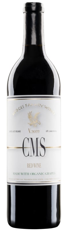 Hedges Family Estate CMS Red Blend 2022 Front Bottle Shot