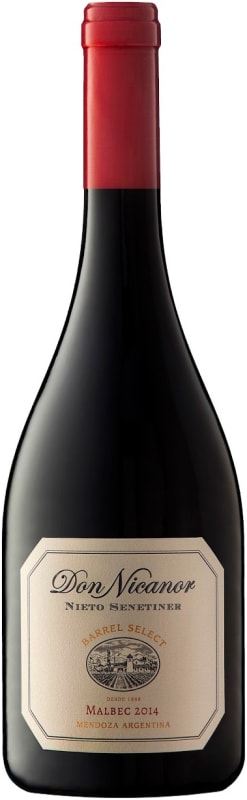 Nieto Senetiner Don Nicanor Barrel Select Malbec 2014 Front Bottle Shot