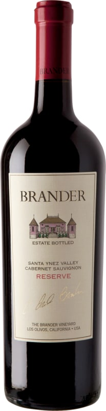 Brander Cabernet Sauvignon Reserve 2014 Front Bottle Shot