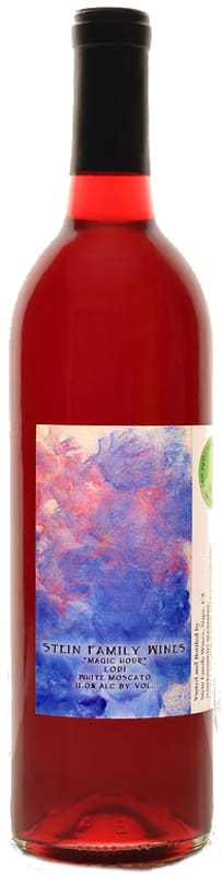 Stein Family Magic Hour White Moscato 2011 Front Bottle Shot