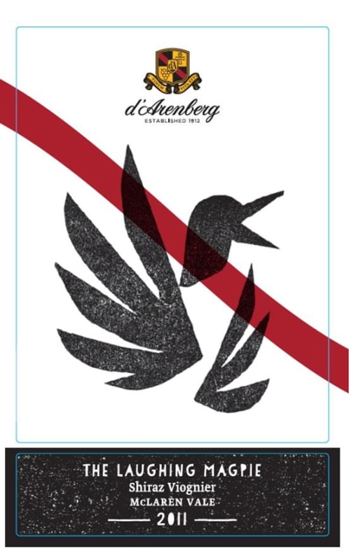 d'Arenberg Laughing Magpie Shiraz - Viognier 2011 Front Label
