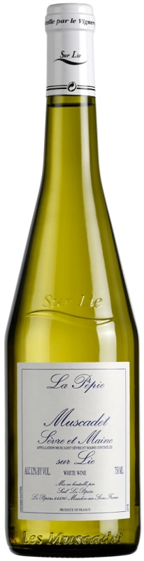 Domaine de la Pepiere La Pepie Muscadet Sevre et Maine Sur Lie 2024 Front Bottle Shot