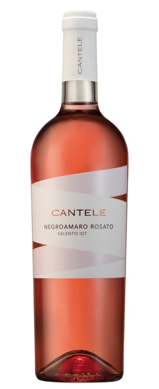 Cantele Negroamaro Rosato 2021 Front Bottle Shot