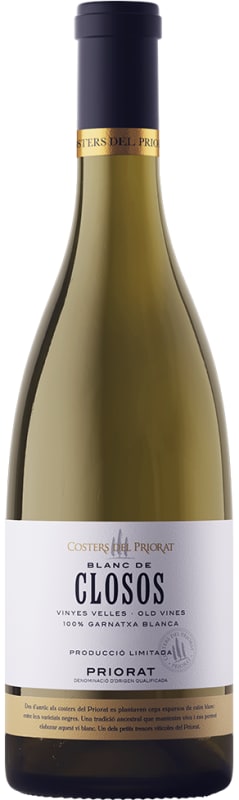 Costers del Priorat Blanc de Closos Old Vines 2019 Front Bottle Shot