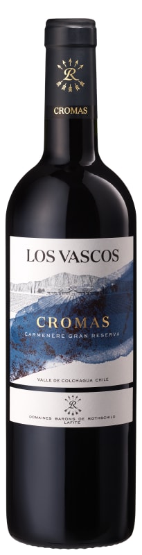 Los Vascos Cromas Gran Reserva Carmenere 2019 Front Bottle Shot