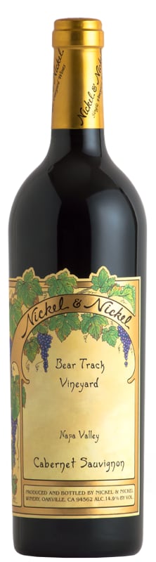 Nickel & Nickel Bear Track Cabernet Sauvignon 2021 Front Bottle Shot