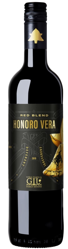 Honoro Vera Red Blend 2019 Front Bottle Shot