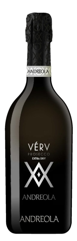Andreola Verv Prosecco Extra Dry Front Bottle Shot
