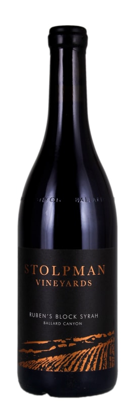 Stolpman Vineyards Ruben's Block Syrah 2017 Front Bottle Shot