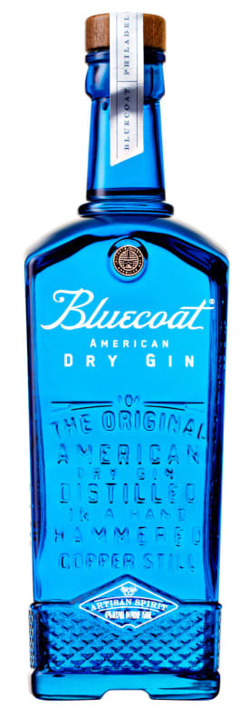 Bluecoat American Dry Gin Front Bottle Shot