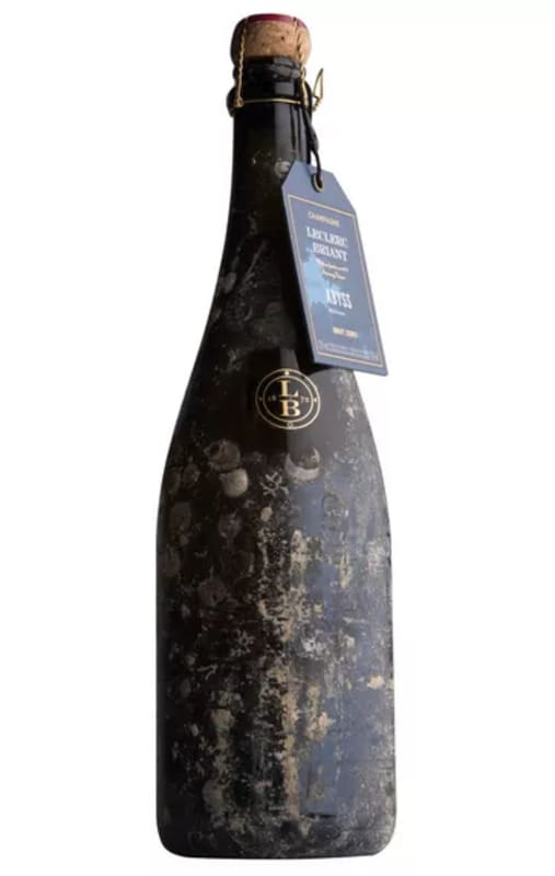 Champagne Leclerc Briant Cuvee Abyss Brut Zero with Gift Box 2017 Front Bottle Shot