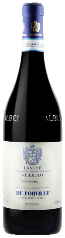 De Forville Langhe Nebbiolo 2023 Front Bottle Shot