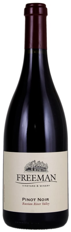 Freeman Russian River Pinot Noir 2016 Front Bottle Shot