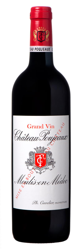 Chateau Poujeaux 2017 Front Bottle Shot