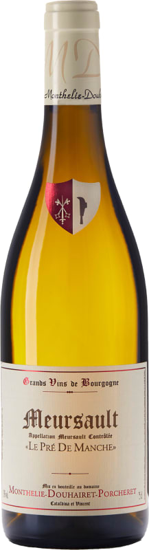Monthelie-Douhairet-Porcheret Meursault Le Pres de Manche 2022 Front Bottle Shot