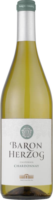 Baron Herzog California Chardonnay (OU Kosher) 2019 Front Bottle Shot
