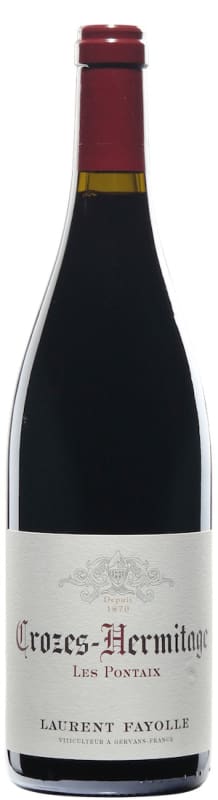 Laurent Fayolle Crozes-Hermitage Les Pontaix Rouge 2020 Front Bottle Shot