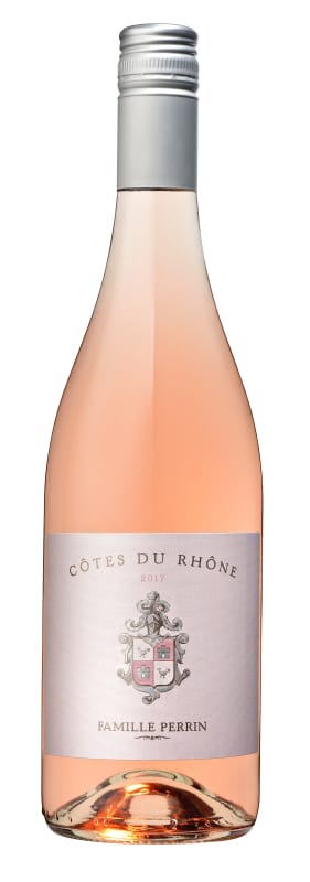 Famille Perrin Reserve Cotes du Rhone Rose 2017 Front Bottle Shot