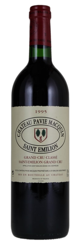 Chateau Pavie Macquin (1.5 Liter Magnum) 1995 Front Bottle Shot