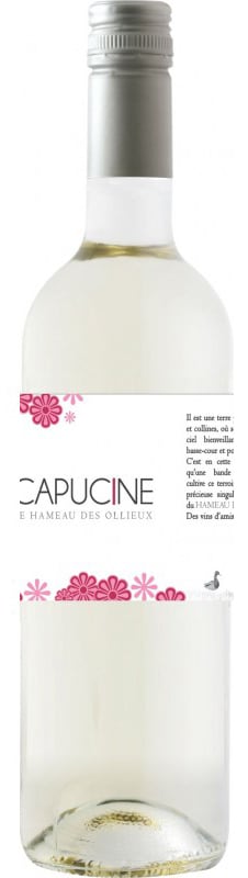 Chateau Ollieux Romanis Capucine Blanc 2019 Front Bottle Shot
