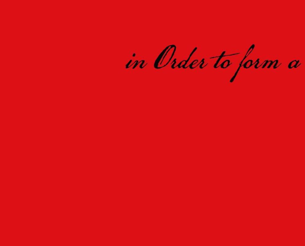 Rasa Vineyards in Order to form a more perfect union 2012 Front Label