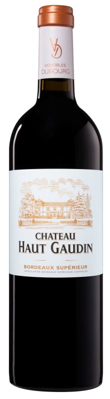 Chateau Haut Gaudin Bordeaux Superieur 2020 Front Bottle Shot