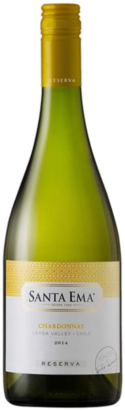 Santa Ema Reserva Chardonnay 2014 Front Bottle Shot