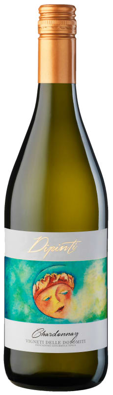 Dipinti Vigneti delle Dolomiti Chardonnay 2022 Front Bottle Shot