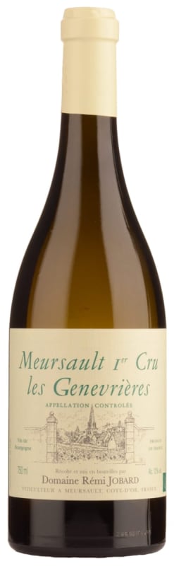 Domaine Remi Jobard Meursault Les Genevrieres Premier Cru 2022 Front Bottle Shot