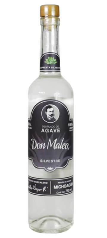 Don Mateo de la Sierra Silvestre Mezcal Front Bottle Shot