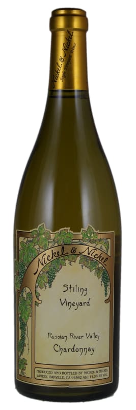 Nickel & Nickel Stiling Vineyard Chardonnay 2017 Front Bottle Shot