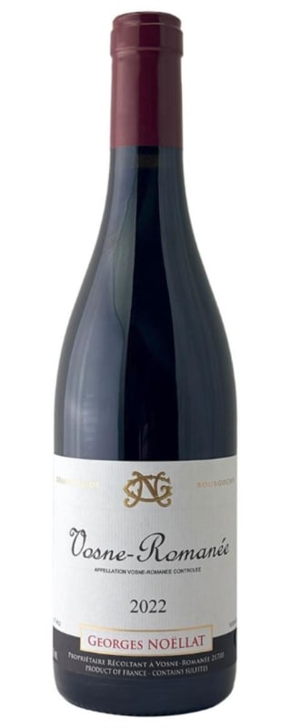 Domaine Georges Noellat Vosne-Romanee 2022 Front Bottle Shot