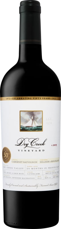 Dry Creek Vineyard Cabernet Sauvignon 2019 Front Bottle Shot