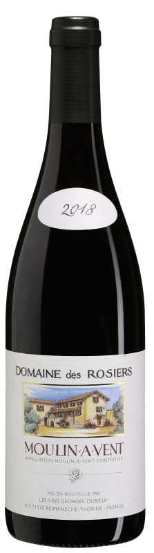 Duboeuf Moulin-a-Vent Domaine des Rosiers 2018 Front Bottle Shot