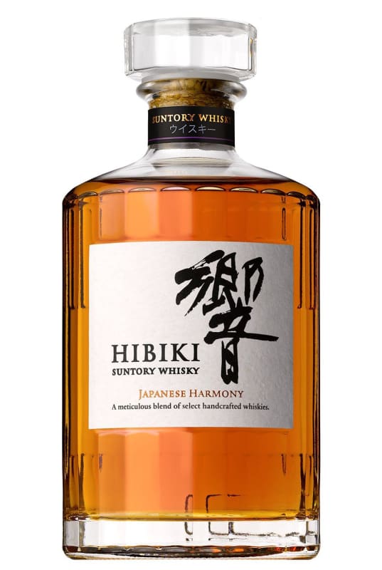 Suntory Hibiki Harmony Japanese Whisky Front Bottle Shot