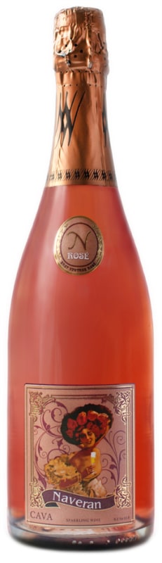 Bodegas Naveran Brut Vintage Rosado 2020 Front Bottle Shot