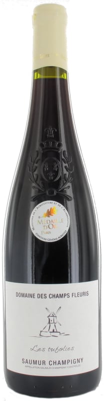 Domaine des Champs Fleuris Saumur Champigny Les Tufolies 2017 Front Bottle Shot