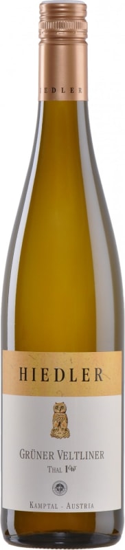 Hiedler Thal Gruner Veltliner 2016 Front Bottle Shot