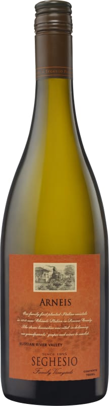 Seghesio Arneis 2013 Front Bottle Shot
