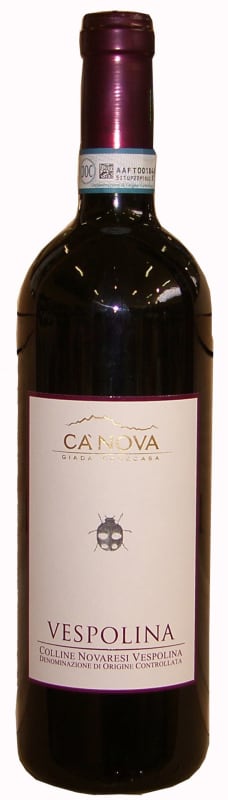 Ca'Nova Colline Novaresi Vespolina 2020 Front Bottle Shot