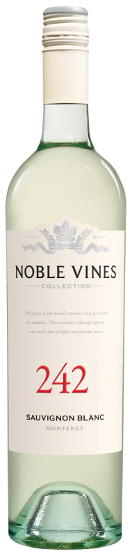 Noble Vines 242 Sauvignon Blanc 2020 Front Bottle Shot